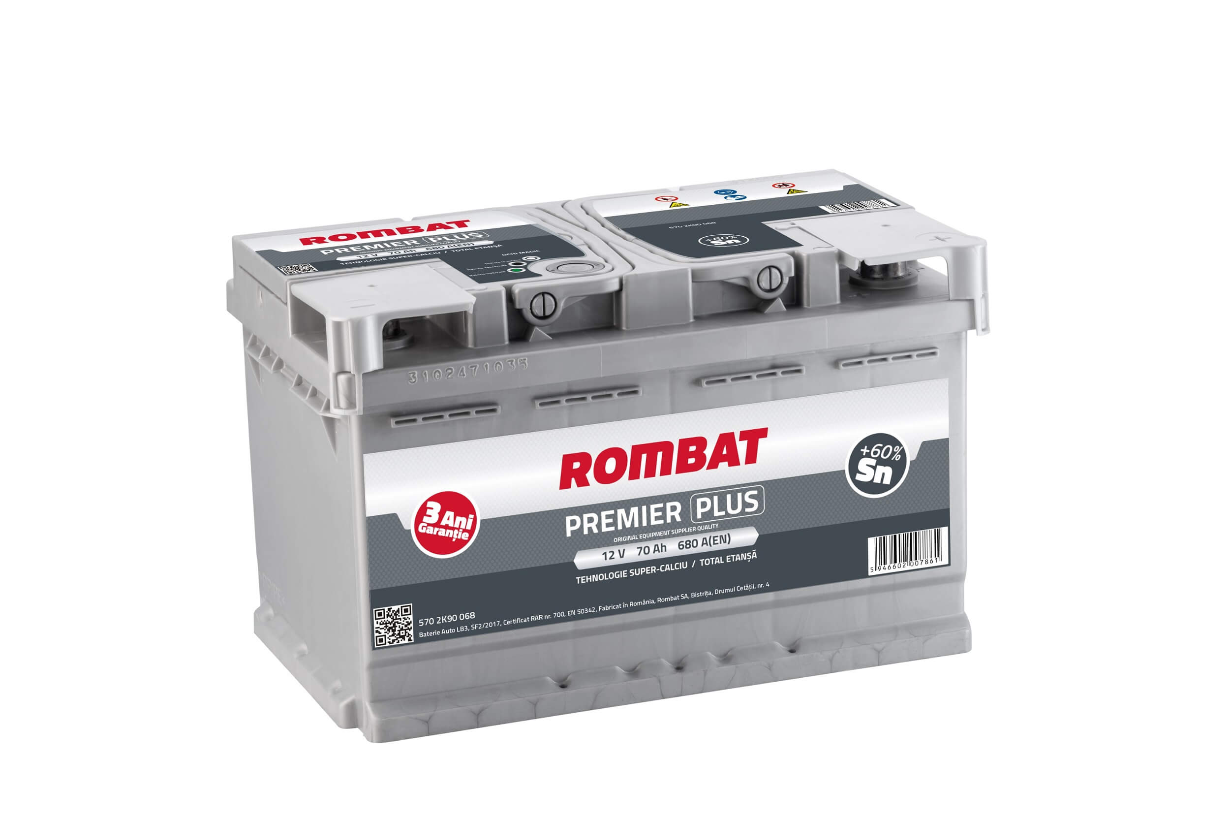 żtartovacia batéria ROMBAT S.A.